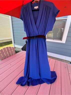 Calvin Klein dress with black belt